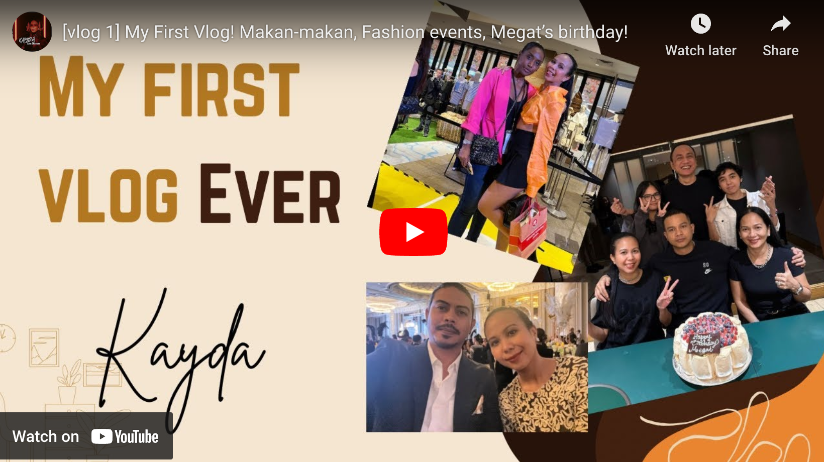 Kayda’s Brand New Vlog